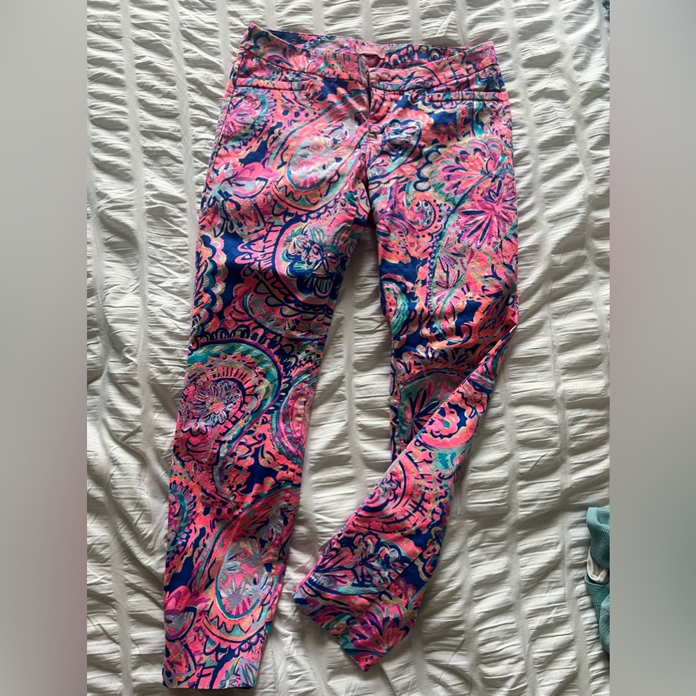 Lilly Pulitzer Kelly pants